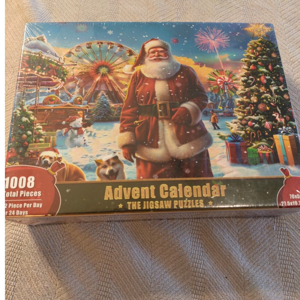 Advent Calendar Jigsaw puzzle 1008 pieces New Sealed